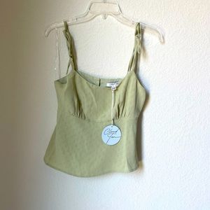 Sage green tank